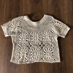Crochet Style Shirt